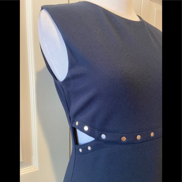 NWOT~Bailey 44~Sexy, Sophisticated, Grommet Detailed Cutout Cocktail/Date Dress - Picture 3 of 8